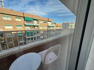 Ban công/sân hiên tại Alojamiento Borrell