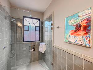 Koupelna v ubytování CASA GOLDY