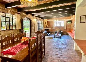 Χώρος καθιστικού στο Quinta Los Vela