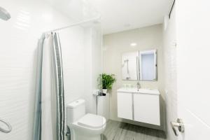 Koupelna v ubytování Appt beach close