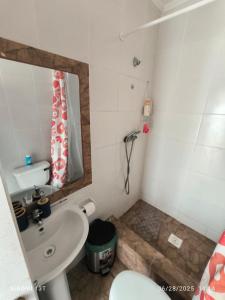 Koupelna v ubytování Depto interior Full equipado, excelente sector + 6 fotografií