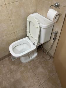 Et badeværelse på Habitación Individual