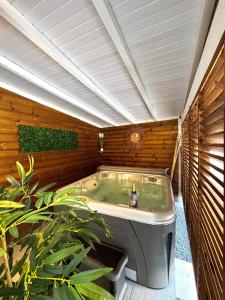 a jacuzziificialificialificialificialificialificialificial bij La bulle D'Isma - Jacuzzi intimiste, proche plage in Le Gosier