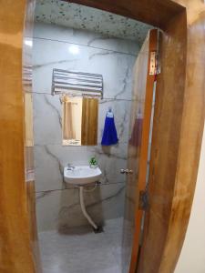 Koupelna v ubytování ShivAOM Family Homestay + 34 fotografií