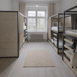 Postel nebo postele na pokoji v ubytování Berlin Sleep Club