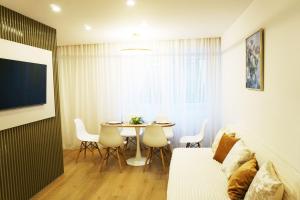 Khu vực ghế ngồi tại Greenline by Gregory - Apartment mit Garten in Mainz, ZDF Nähe