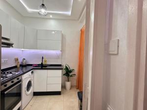 Nhà bếp/bếp nhỏ tại Marrakech appartement
