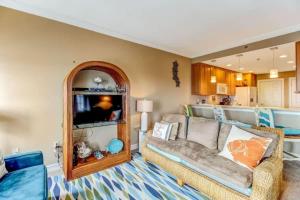 Posezení v ubytování Fernandina Cay 302