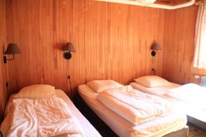 En eller flere senge i et værelse på Appartements à Châtel - Chalet Marpoêt MRP NATURE & QUIET 6 Pers. MAE-1581 + 8 billeder