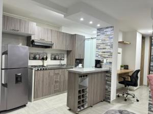 Nhà bếp/bếp nhỏ tại Apartamento Gold