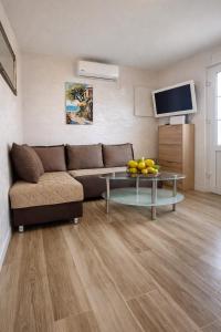 Khu vực ghế ngồi tại Apartments Obradovic