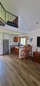 Kuchyň nebo kuchyňský kout v ubytování Apartamento Lora-Verde