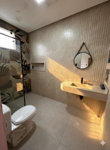 Et badeværelse på Casa Paraíso do Sal