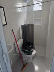 Ένα μπάνιο στο Residencial S A Canasvieiras