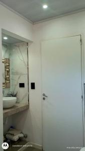 Koupelna v ubytování Golondrinas