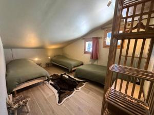 Postel nebo postele na pokoji v ubytování Résidence Eperviere - Résidence EPERVIERE n°640 PLAGNE 1800 MAE-5563