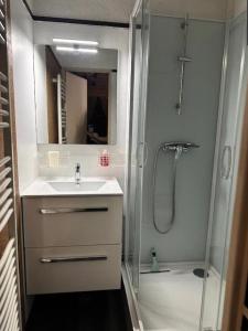 Koupelna v ubytování Résidence Skisud - APPARTEMENT ALPE D'HUEZ QUARTIER BAS DE STATION MAE-2151