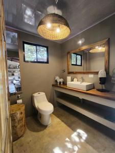 Et badeværelse på Tekana Retreat