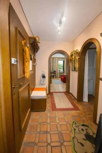 Postel nebo postele na pokoji v ubytování Ferienwohnung Hinterthal