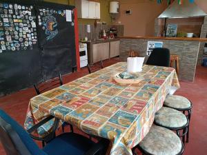 Køkken eller tekøkken på Hospedaje 73 M + 31 billeder