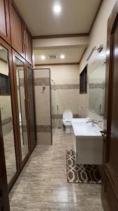 Koupelna v ubytování Lux home