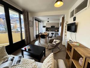 Μια τηλεόραση ή/και κέντρο ψυχαγωγίας στο Résidence Le Seignon - Résidence Seignon, centre station MAE-7273