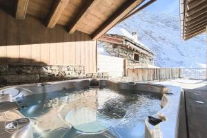 Nespecifikovaný výhled na hory nebo výhled na hory při pohledu z apartmánu