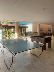 Bordtennis på Apartamento-flat no Porto das Dunas eller i nærheden