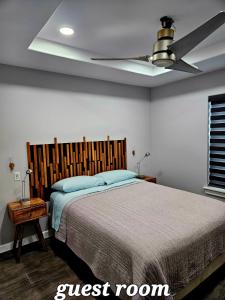 Postel nebo postele na pokoji v ubytování relax charming villa pet friendly