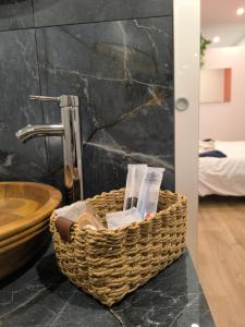 Koupelna v ubytování Casa con vista