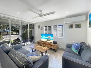 Istumisnurk majutusasutuses Island View Unit 2