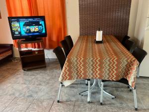 TV a/nebo společenská místnost v ubytování La Susy + 18 fotografií