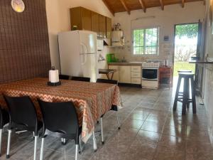 Kuchyň nebo kuchyňský kout v ubytování La Susy