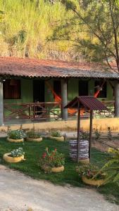 En have udenfor Pousada Santa terezinha