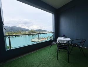 Naturlandskabet i nærheden af lejligheden