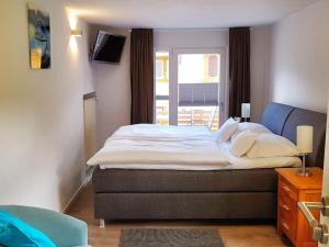 Postel nebo postele na pokoji v ubytování 2 in the Linder holiday home