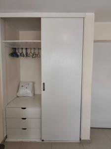 En eller flere senge i et værelse på La casa de Betty + 1 billede