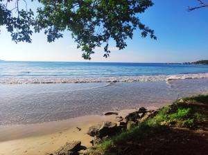 a view of the ocean from a beach at The Glown Weligama in Weligama