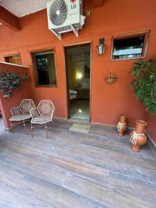 Μπαλκόνι ή βεράντα στο Pousada Belvedere da Serra