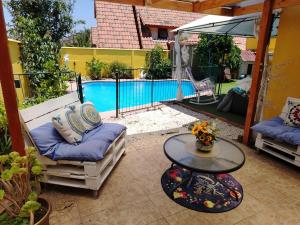 Swimmingpoolen hos eller tæt på Casa en arriendo en Viña del mar