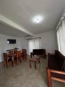 TV a/nebo společenská místnost v ubytování Casa de Playa Elsa