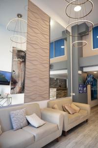 Posezení v ubytování Hermosa Habitación cerca al Centro histórico