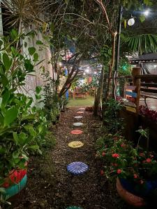 En have udenfor Pousada Caragua Poesia na Praia