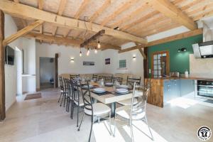 Køkken eller tekøkken på Castel ginest