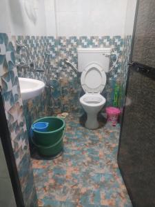 Et badeværelse på Sarthik's guest house