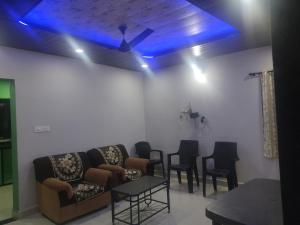 Et opholdsområde på Sarthik's guest house