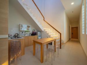 Køkken eller tekøkken på Bali homestay