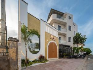 Bygningen som lejligheden ligger i