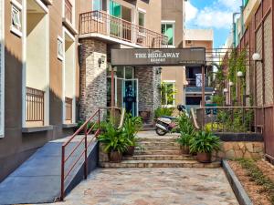 Bygningen som hotellet ligger i