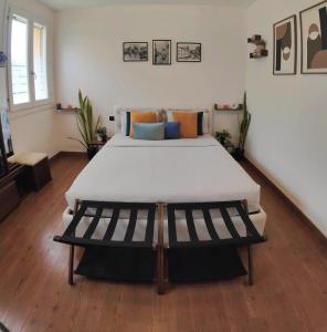 Postel nebo postele na pokoji v ubytování Chez Nous